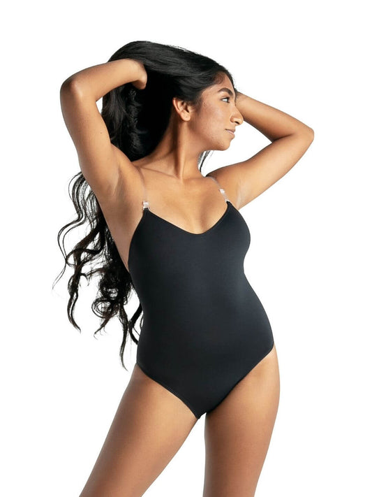 3532 Camisole Leotard w/ Clear Transition Straps