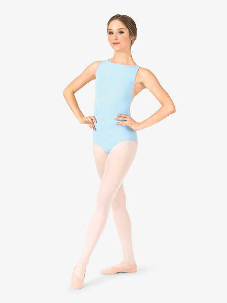 Adult Cotton Triple Strap Tank Dance Leotard